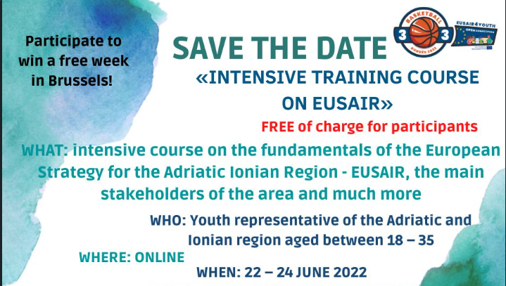 Intensive training course on EUSAIR