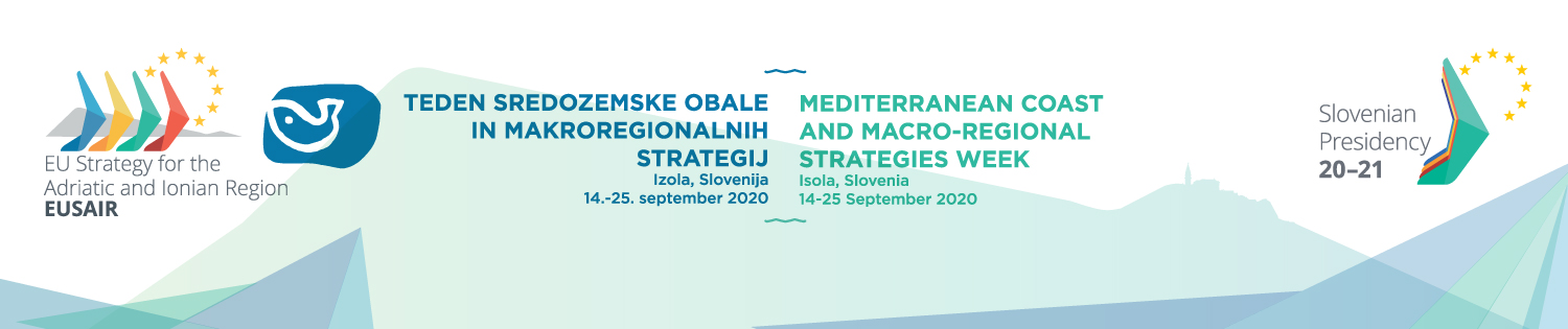 Webinair “Mediterranean Coast And Macro-Regional Strategies Week”