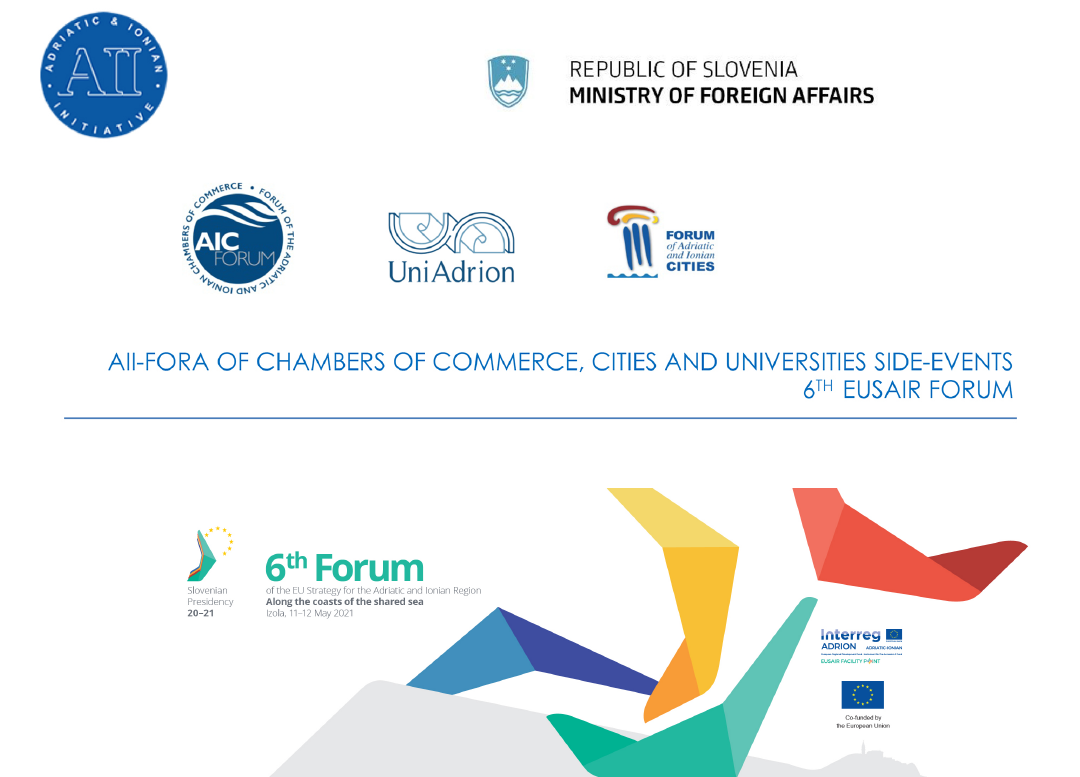 AII-FORA online Side-Events within 6th EUSAIR FORUM